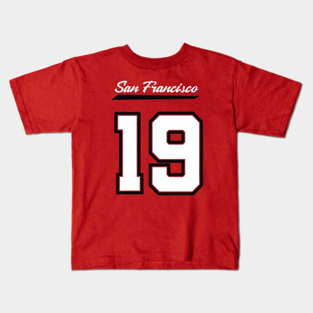 Deebo Samuel Jersey Shirt Kids T-Shirt by johnnystackart